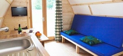 bunk tent with en suite 